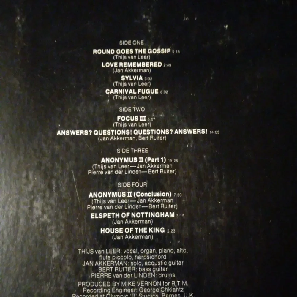 Focus 3 Album